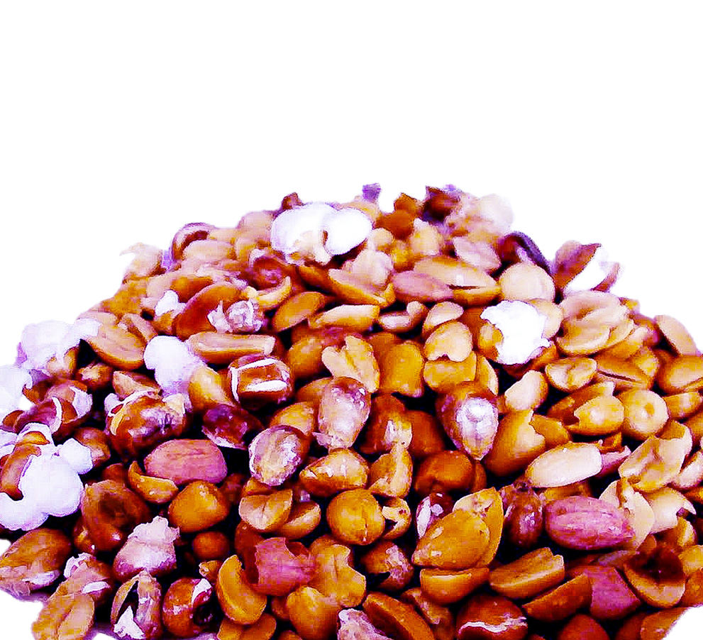 Roasted Corn & Groundnuts