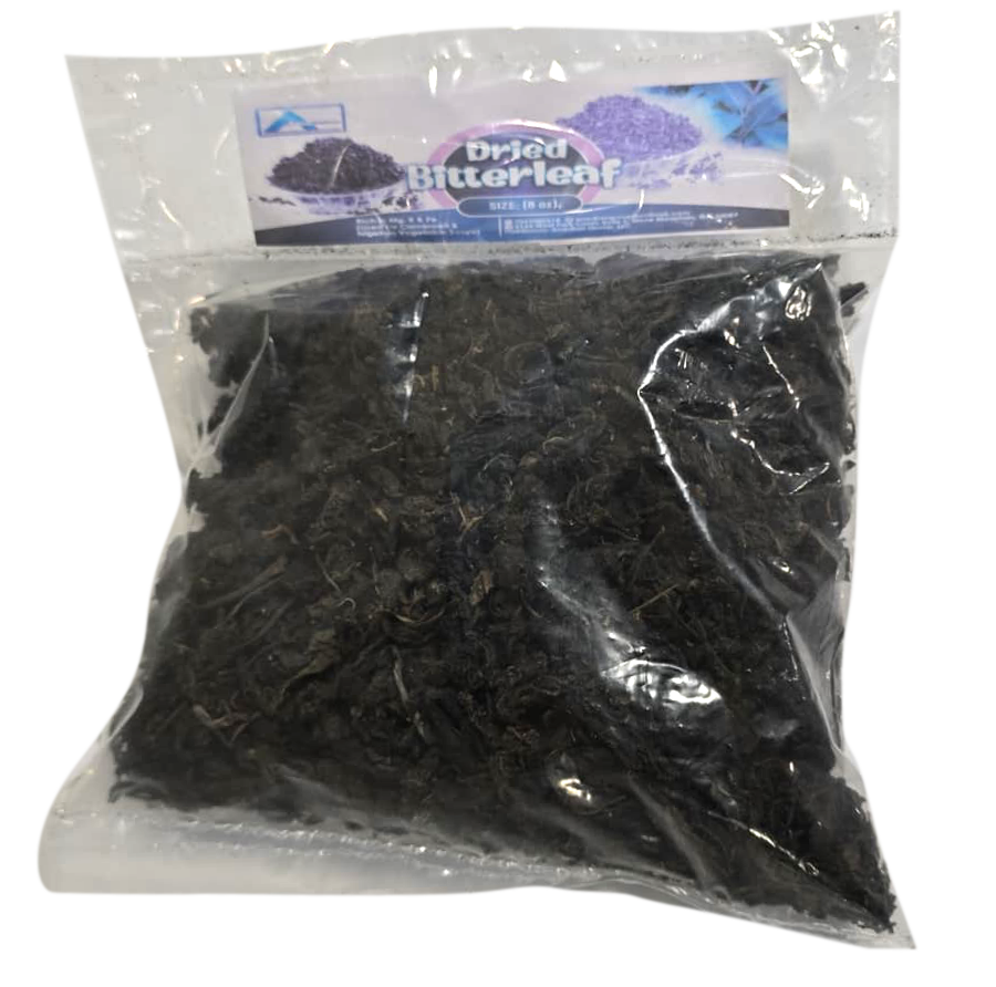 Dried Washed Bitter Leaves